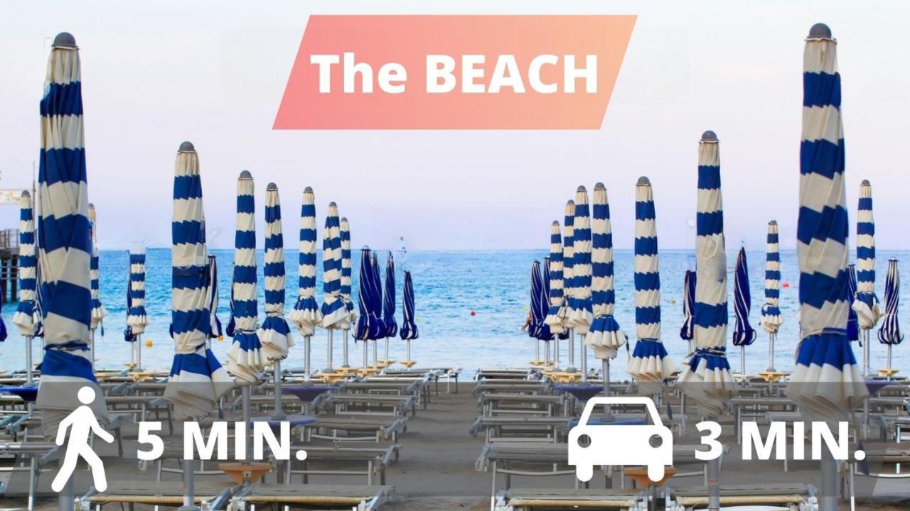 Vista Mare & 300Mt Da Spiaggia Con Freeparking E Ac Laigueglia Bagian luar foto